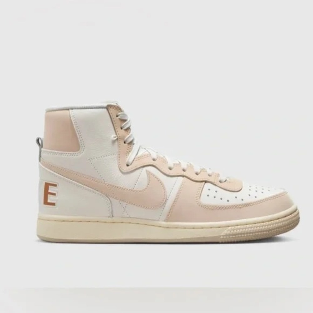 Nike Terminator High BT Be True Mens Sz 10 White Sandrift Beige FD8638-100 - NEW